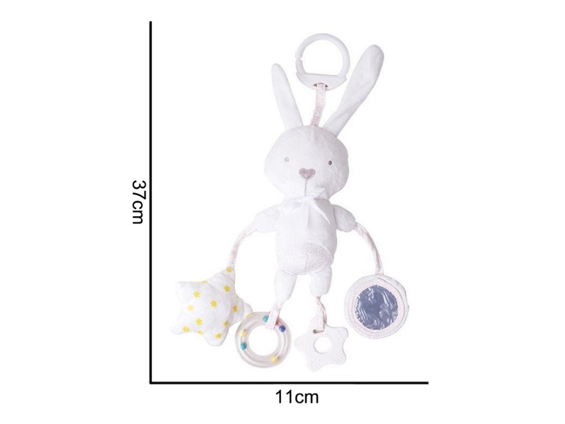 Plush Super White Rabbit Large Pendant Baby Comfort Plush Animal Toy