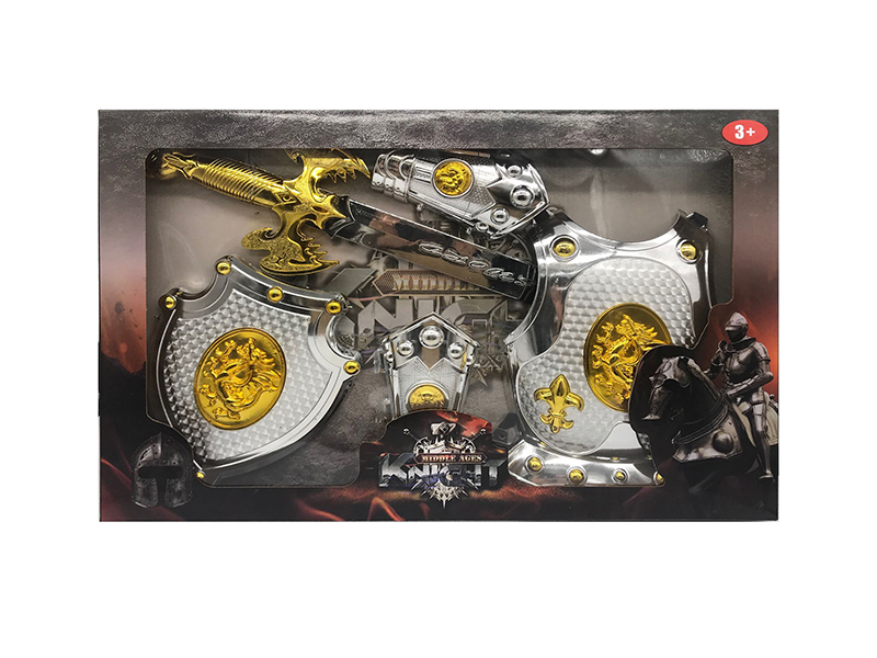 Sword + Armor + 2 Hand Armor + Shield