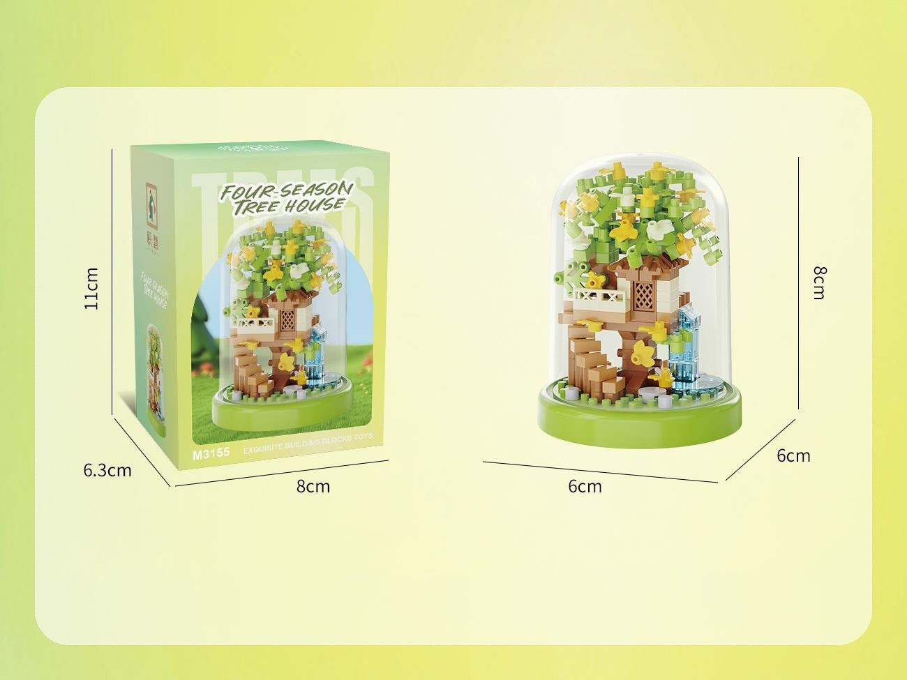 Building Blocks: Tree House - Spring 182 Pcs