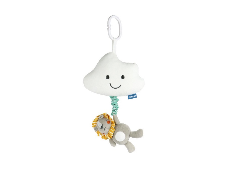Music Cloud Lion Baby Drawstring Plush Pendant