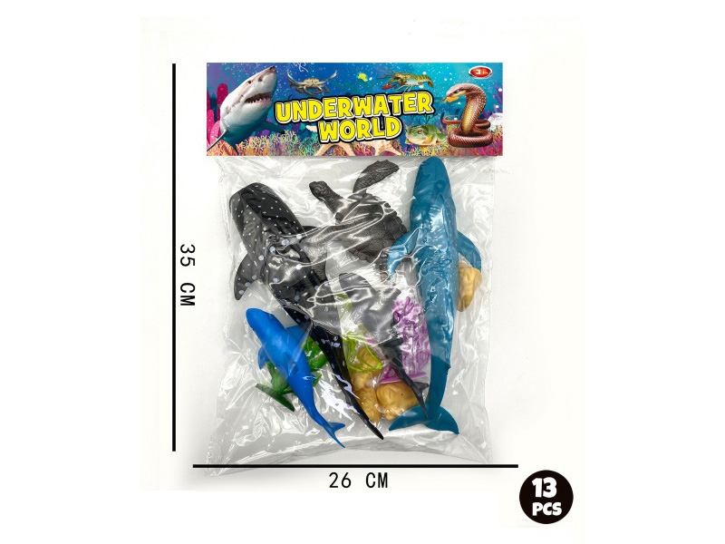 Marine Animal Combination: 13 Pcs