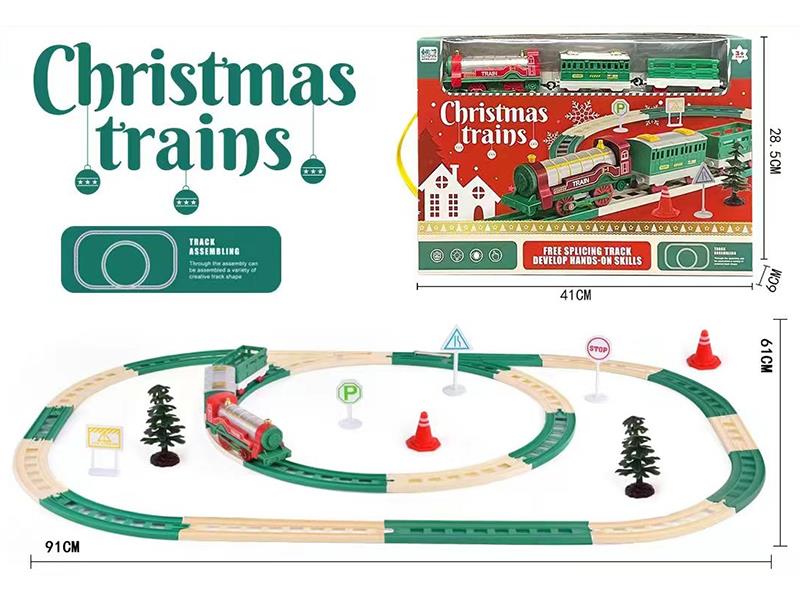Christmas Train Tracks