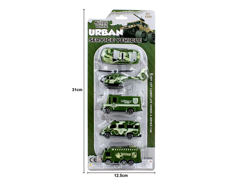 Slide Military Trucks Set