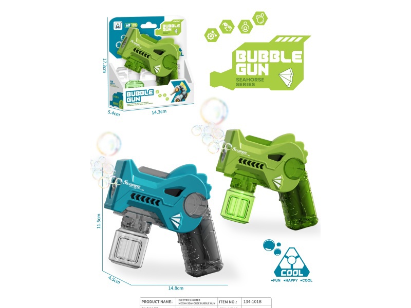 Electric Light Mecha Seahorse Bubble Gun