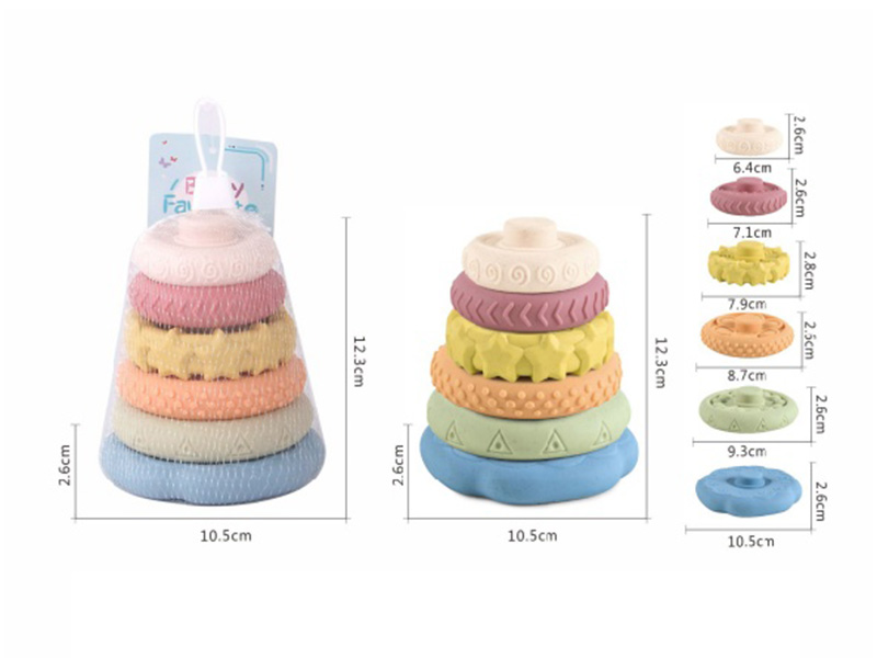 Stackable Circle Vinyl Toy