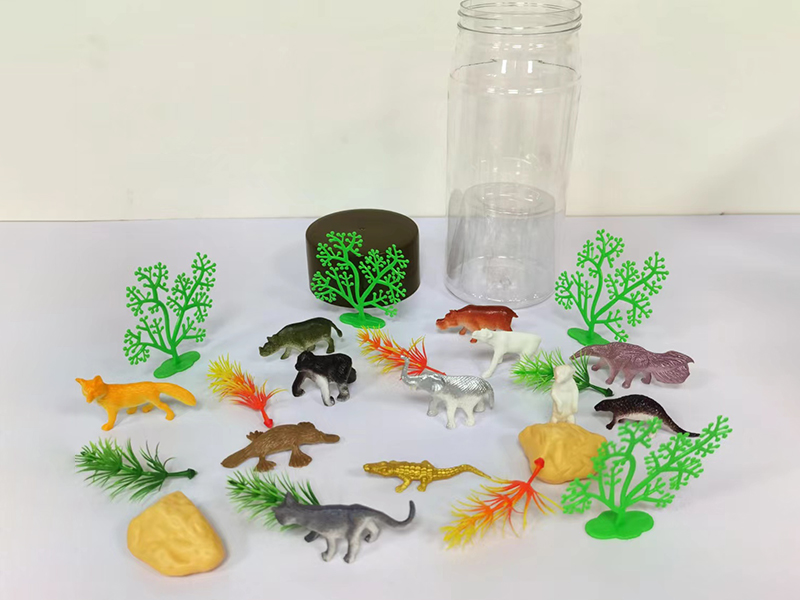 Solid Wild Animals Set 24PCS