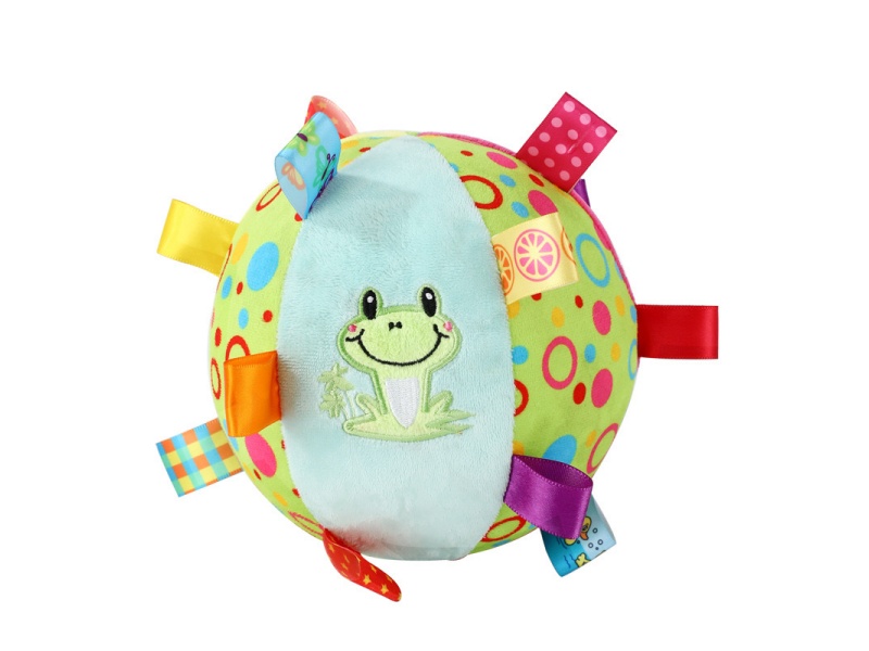 The Baby'S Bell Rings While The Frog Grabs The Ball