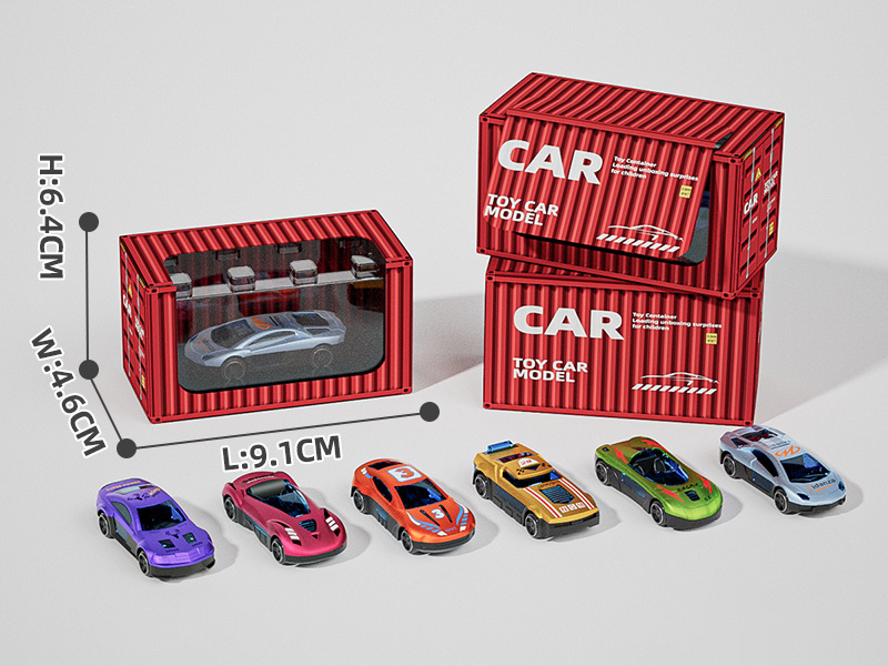 1:64 Alloy Sports Car Blind Box