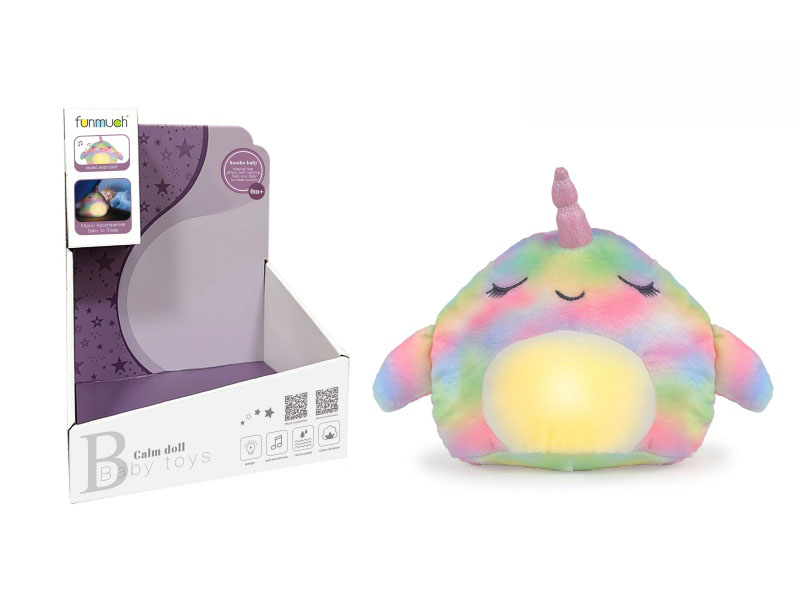Soothing Music Night Light (Rainbow Shark)