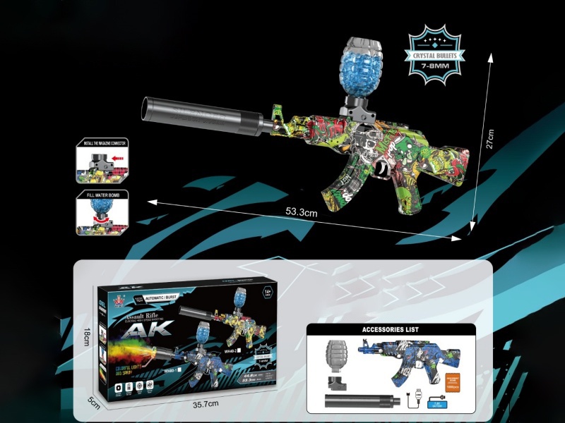 Electric Ak Water Bomb Gun