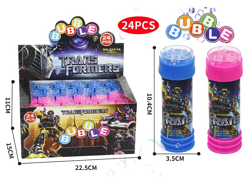 24pcs Transformers Maze Bubble Water