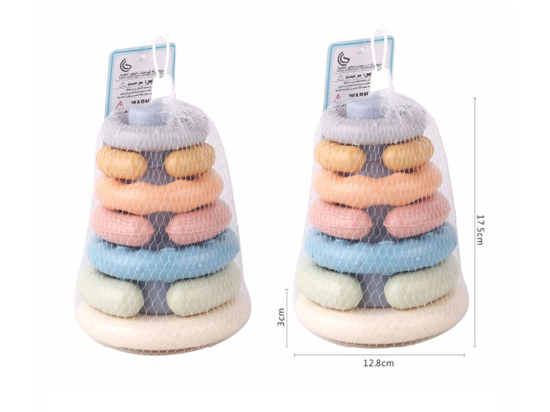 Wheat-Straw Material Stacking Rings