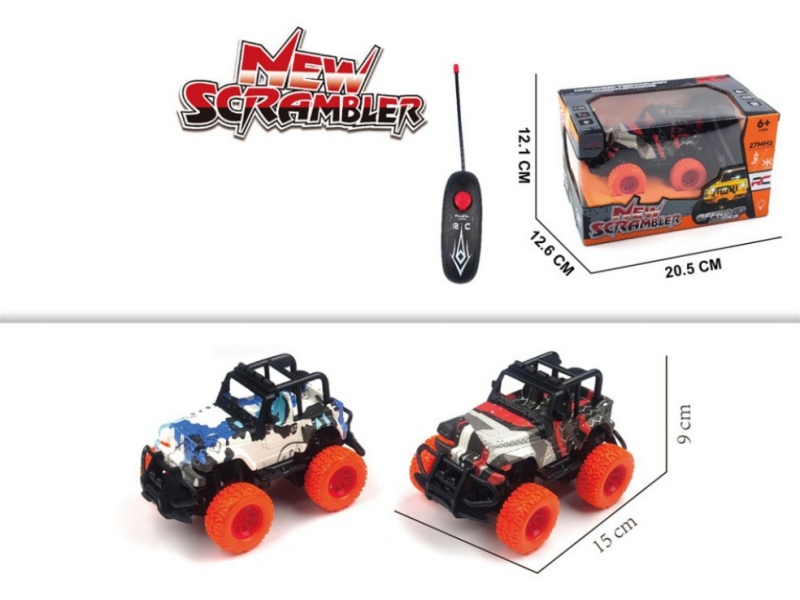 2-Channel  Remote Control Mini Car