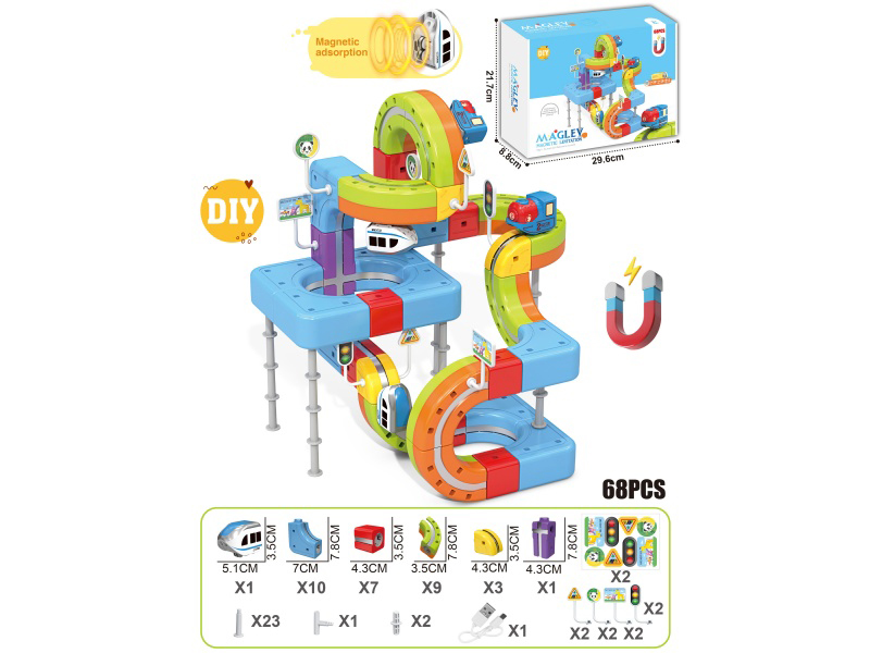 DIY Magnetic Track Levitation Train