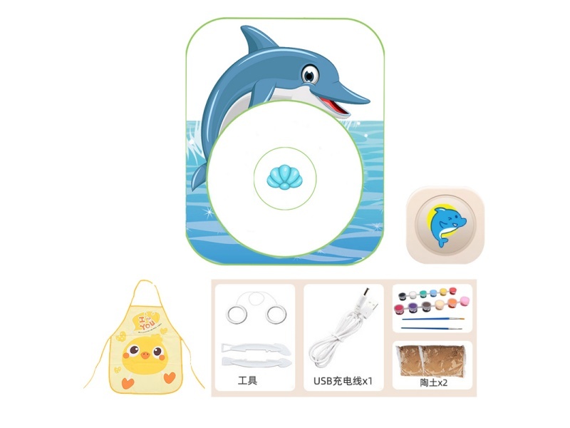 Dolphin Pottery Machine Foot Pedal Model