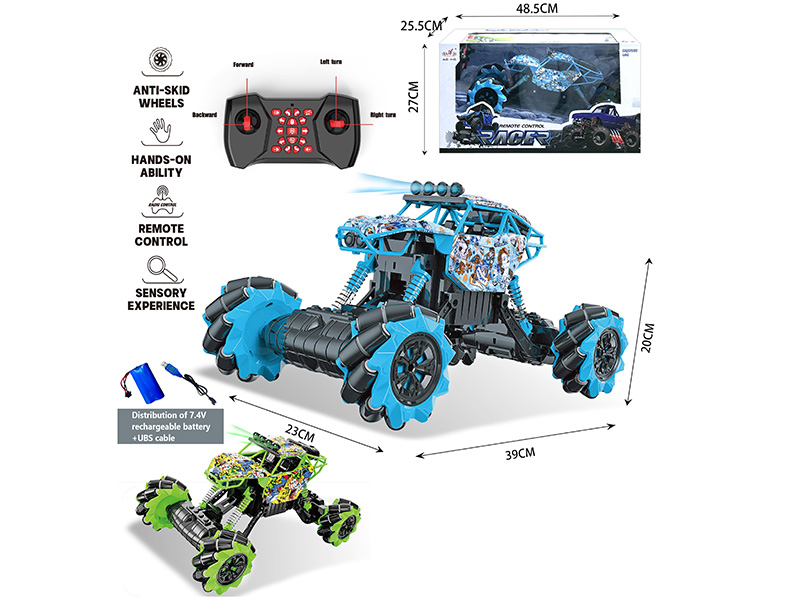 2.4G 12-Channel  Remote Control Rock Crawler(1:10)