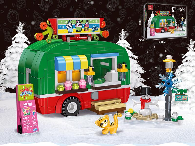 Drink Bus Small Building Blocks 315pcs