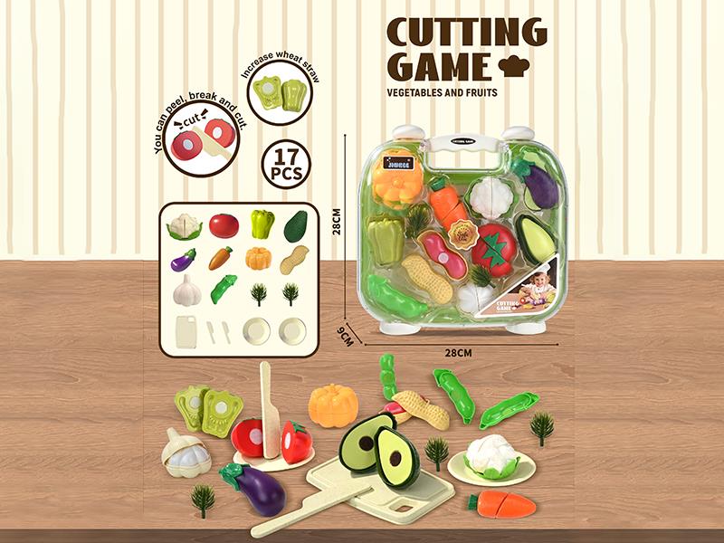 Cutting Fruit And Vegetable Set 17pcs