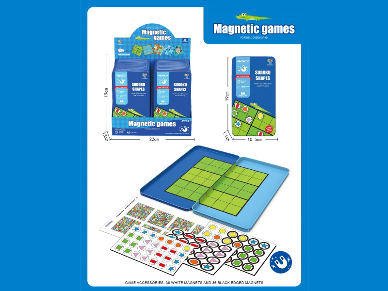 Graphic Sudoku (Magnetic Iron Box)