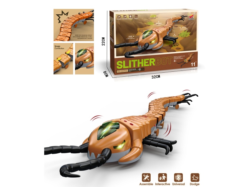 Electric Universal Animal (Centipede) With Lights And Music