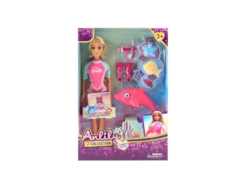 11.5-Inch Solid Doll (Brown Skin Color)