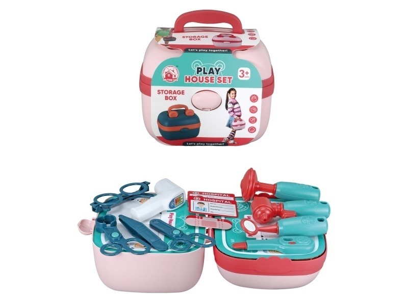 Medical Equipment Storage Suitcase (Pink)