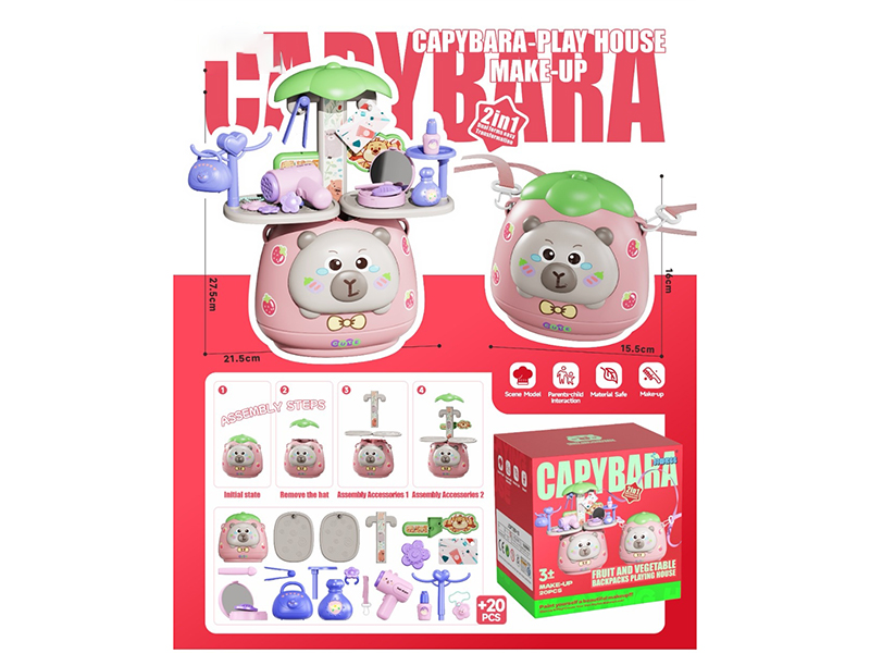 Cartoon Fruit And Vegetable Makeup-Style