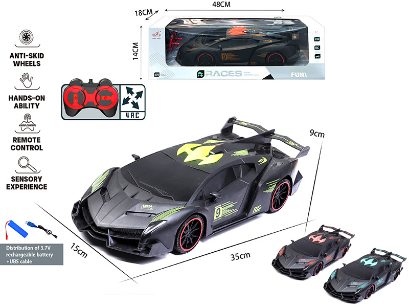 1:12 4-Channel Remote Control Car