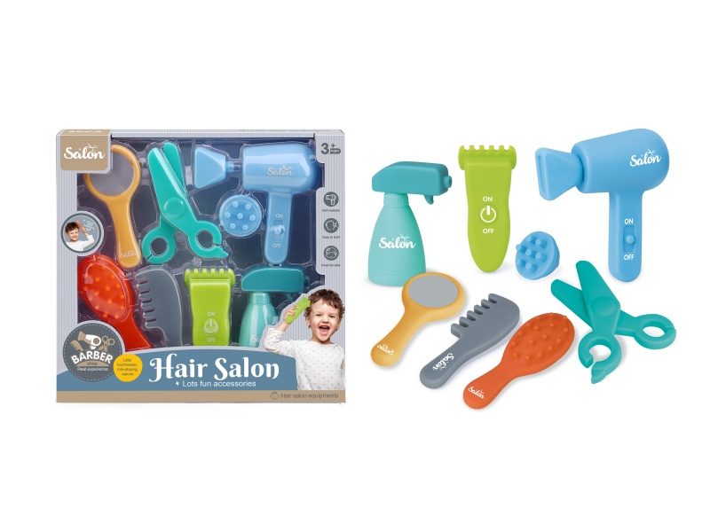 Soft Rubber Playhouse Boy Haircut Set