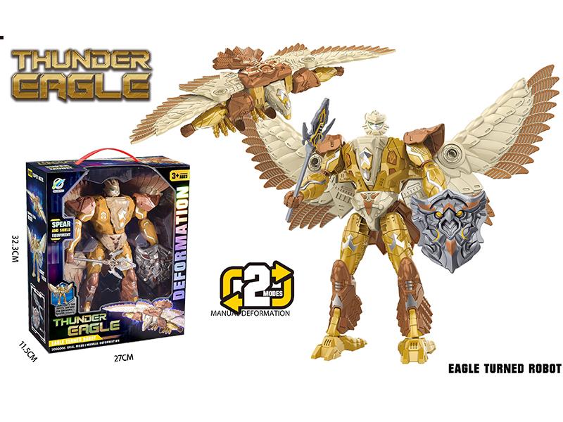 Transformation Thunder Eagle Mecha Warrior Toy