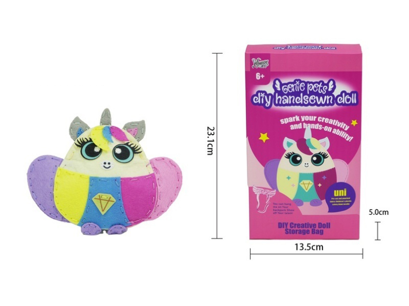 Genie Pets DIY Handsewn Doll - Uni