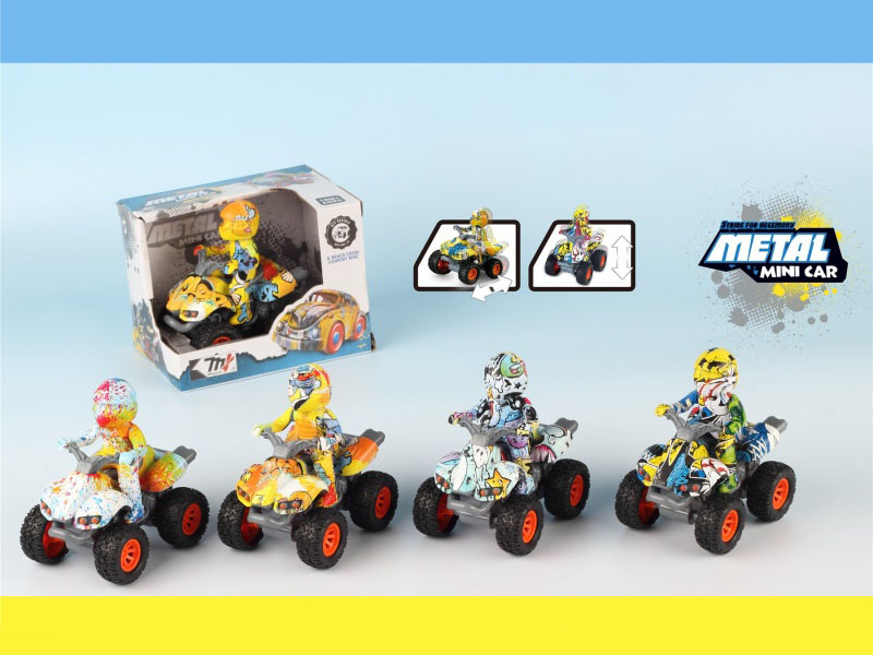 Inertial Graffiti Alloy Car