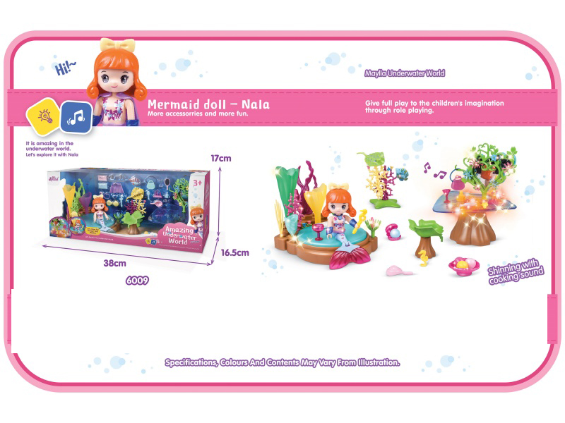 Dreamy Underwater World - Small Bedroom