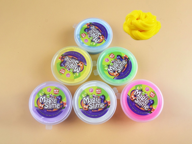 Cream Puffs, Slime Macarons, Large Flat Bottle Putty