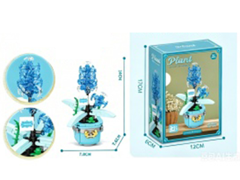 Building Blocks: 152 Pieces Hyacinth