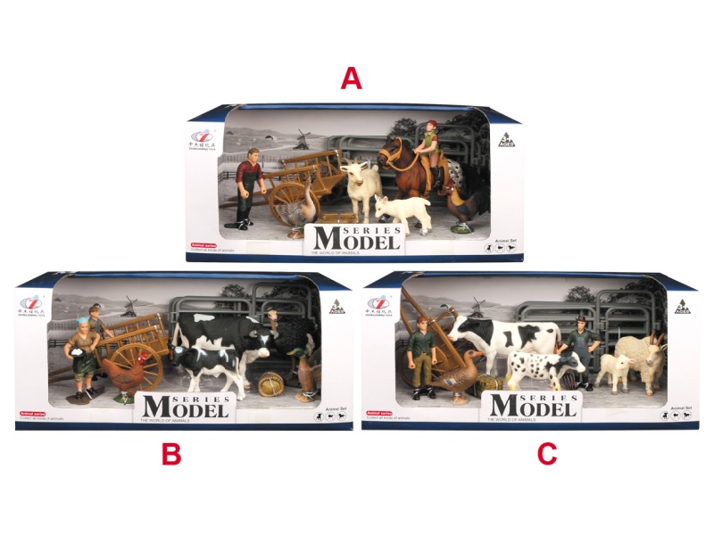 Farm Animal Model Set