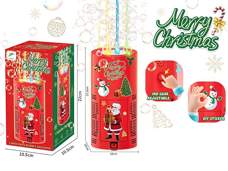 Christmas Bubble Machine With 30ml Bubble Water