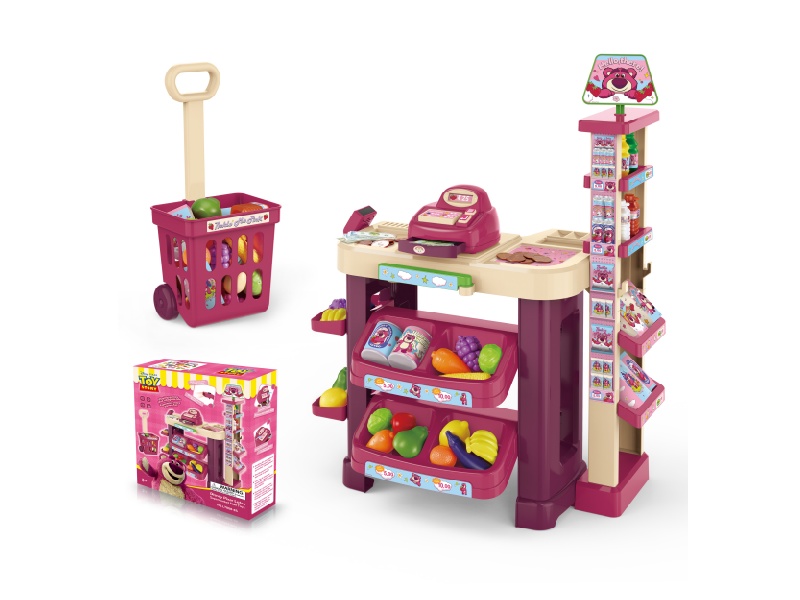 Disney Pixar Strawberry Bear Supermarket Counter