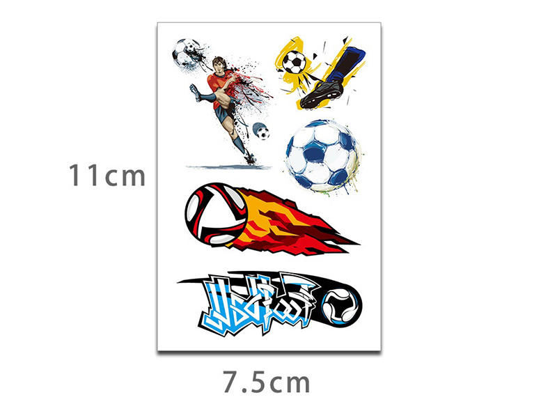Football Tattoo Stickers