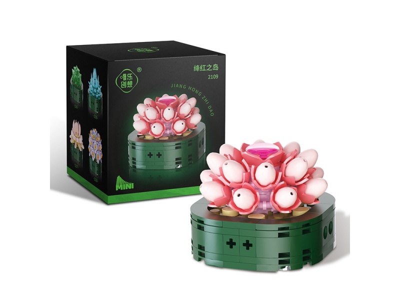 Succulents Building Blocks 159pcs