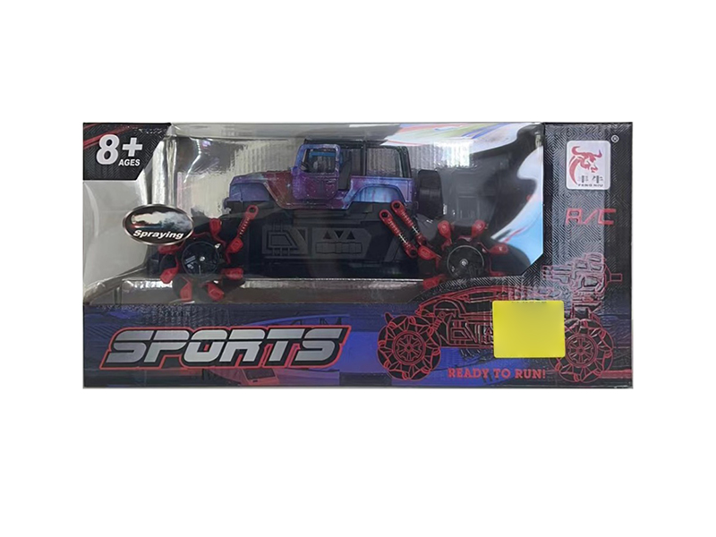 5-Channel Remote Control Door Opening Spray Explosive Wheel Climbing Car(Included Batteries)