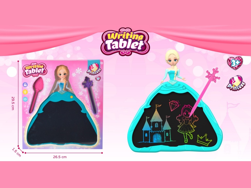 Princess Braided Writing Board