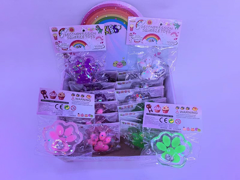 Pinching Fun: Transparent Cat Paws With Lights