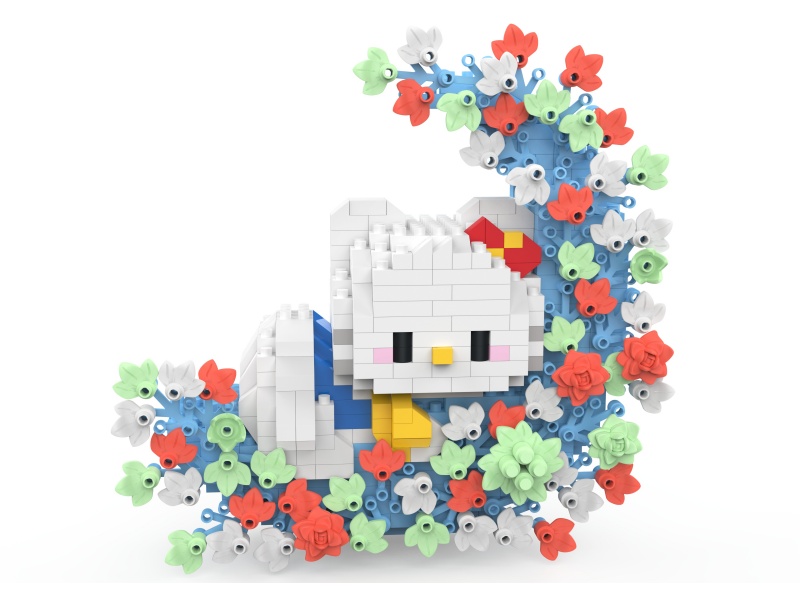 Building Blocks: Big Moon 588 PCS