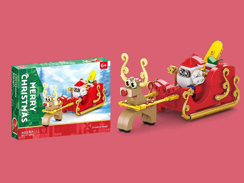 Christmas Sleigh Building Blocks 189PCS