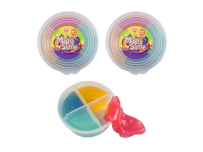 Four-Grid Crystal Mud Four-Color Slime