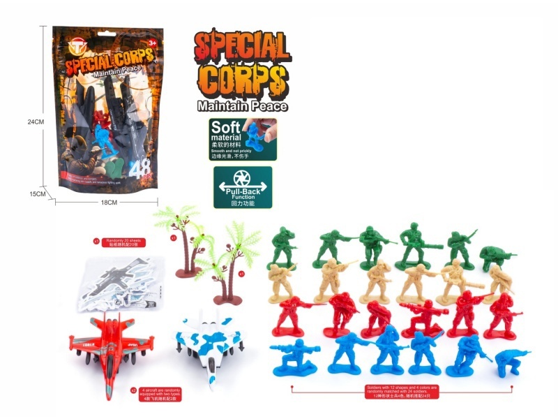 The Eagle Strike Team Consists Of 48Pcs