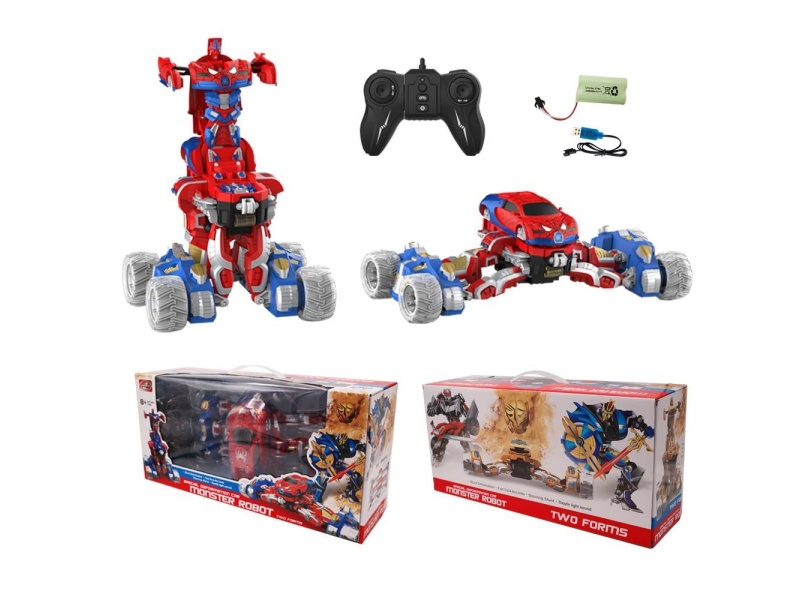 Remote Control Stunt Transformation Car