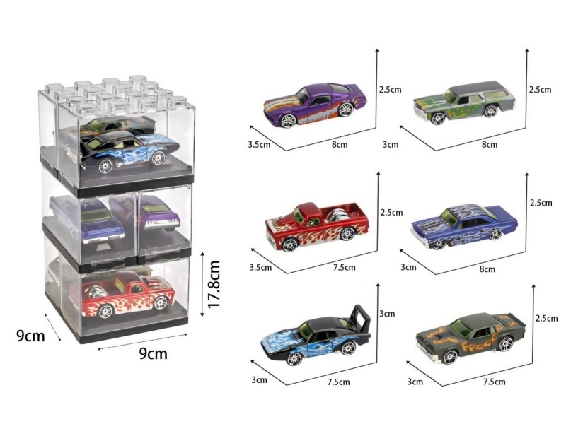 1:64 Alloy Sliding Car