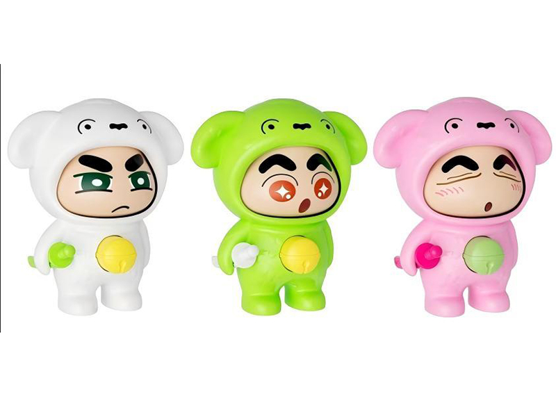 Nohara Shiro Face Changing Doll Keychain